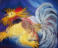  “Gallo spumeggiante” Olio su tela 100 x 120 cm